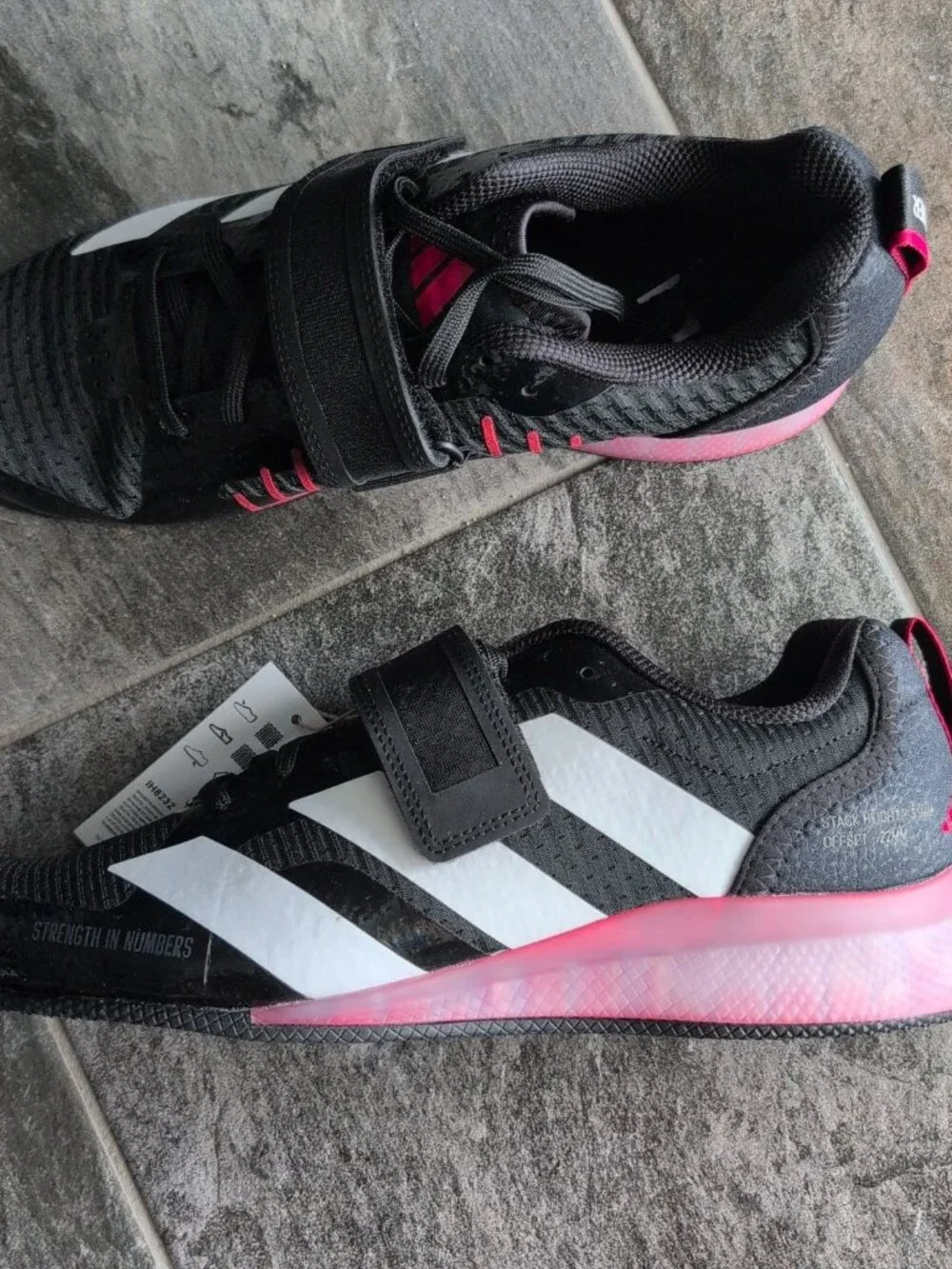 New Adidas Adipower Weightlifting 3 Shoes Mens Size 9 Womens 10 Powerlifting